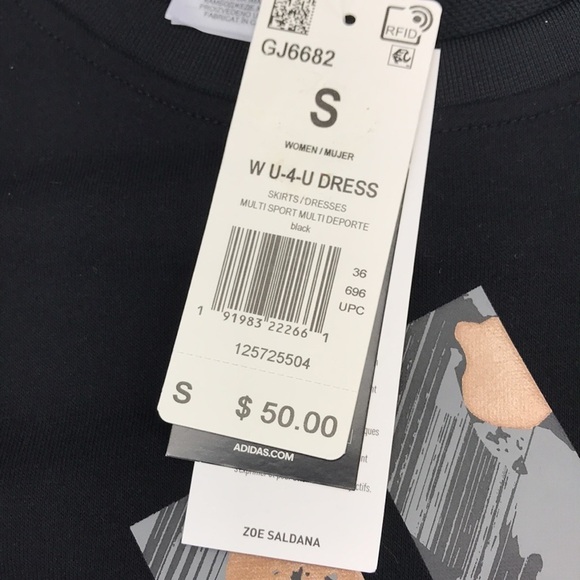 NWT Adidas Tee Shirt Dress - Picture 3 of 9